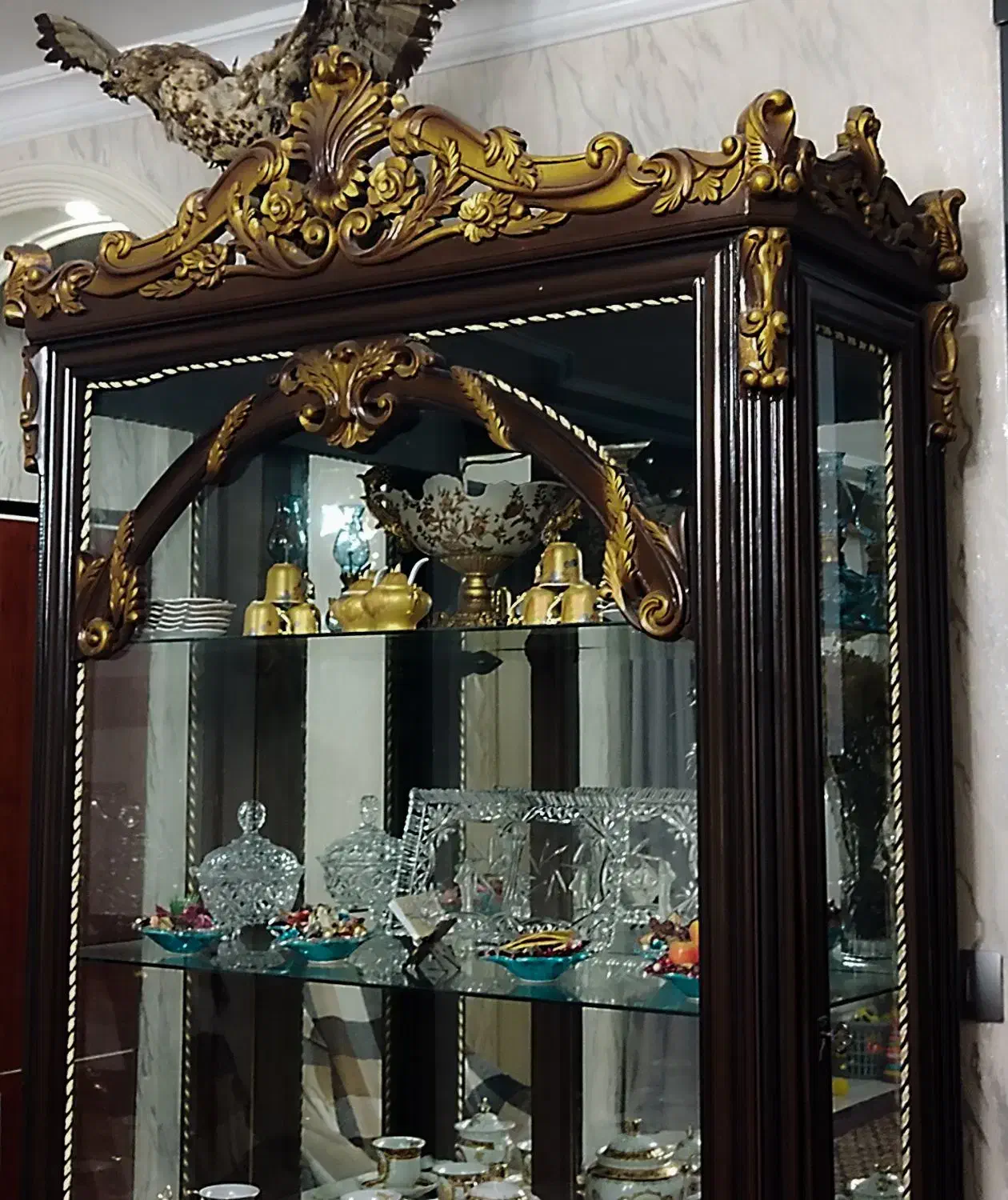 بوفه چوبی|بوفه، ویترین، کنسول|تبریز, |دیوار