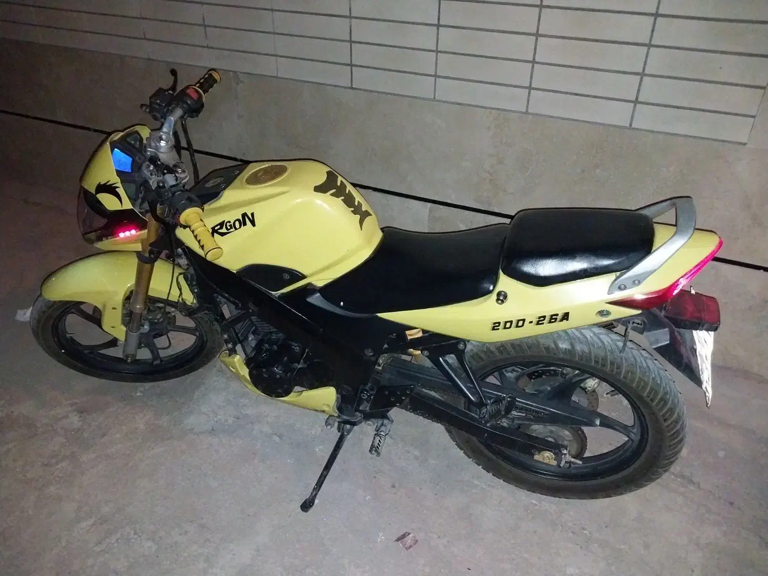 موتورسیکلت ارگون ۲۰۰سی سی|موتورسیکلت|کرمان, |دیوار