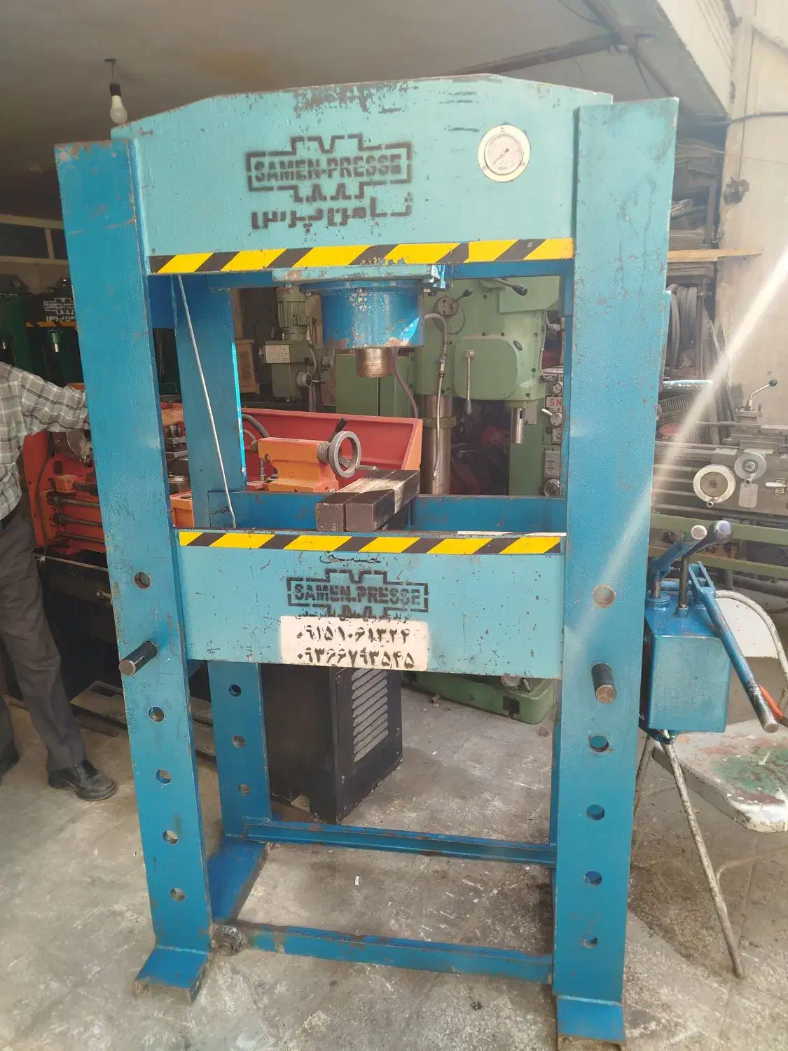 دریلM32وM25پیشروقلاویزی پرس دستی۶۰نو۳۰نو|ماشین‌آلات صنعتی|مشهد, مقدم|دیوار