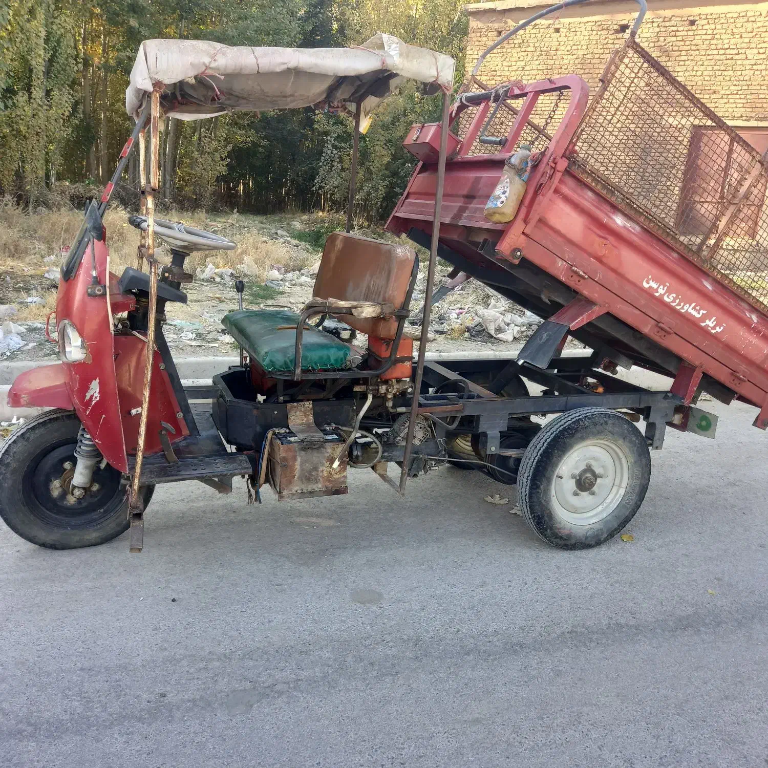 موتور سه چرخه دیزلی توسن|موتورسیکلت|کیار, |دیوار