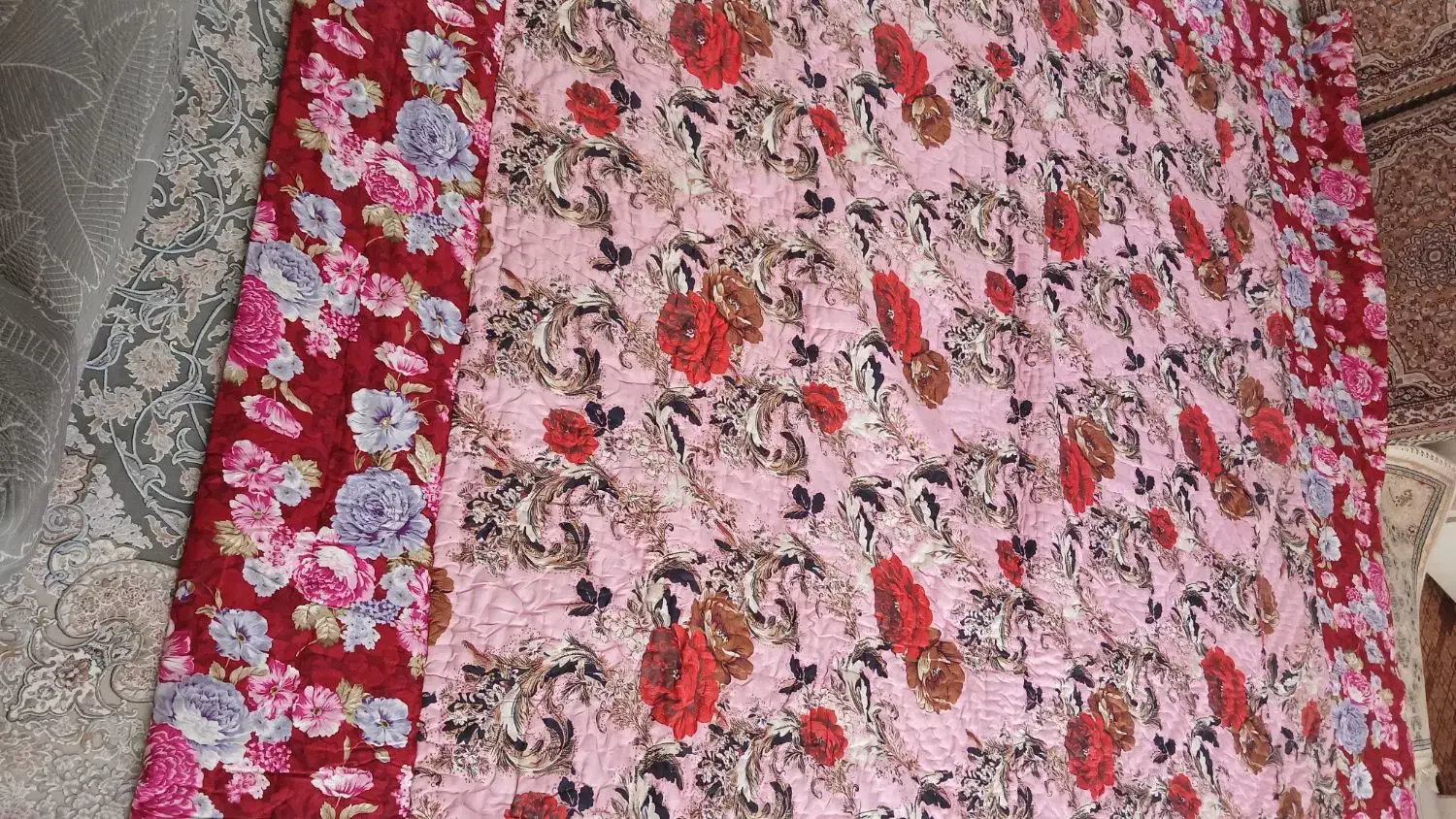 لحاف کرسی|رختخواب، بالش، پتو|زنجان, |دیوار