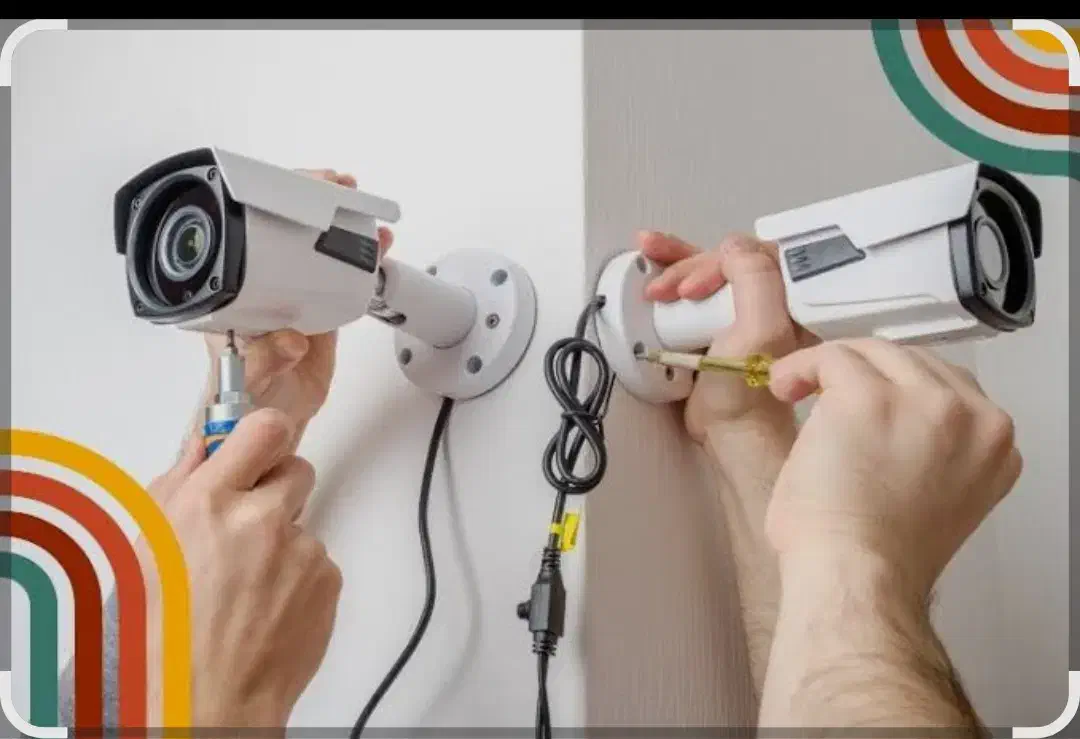 ۴عدد دوربین دید در شب رنگی|دوربین مداربسته|جیرفت, |دیوار