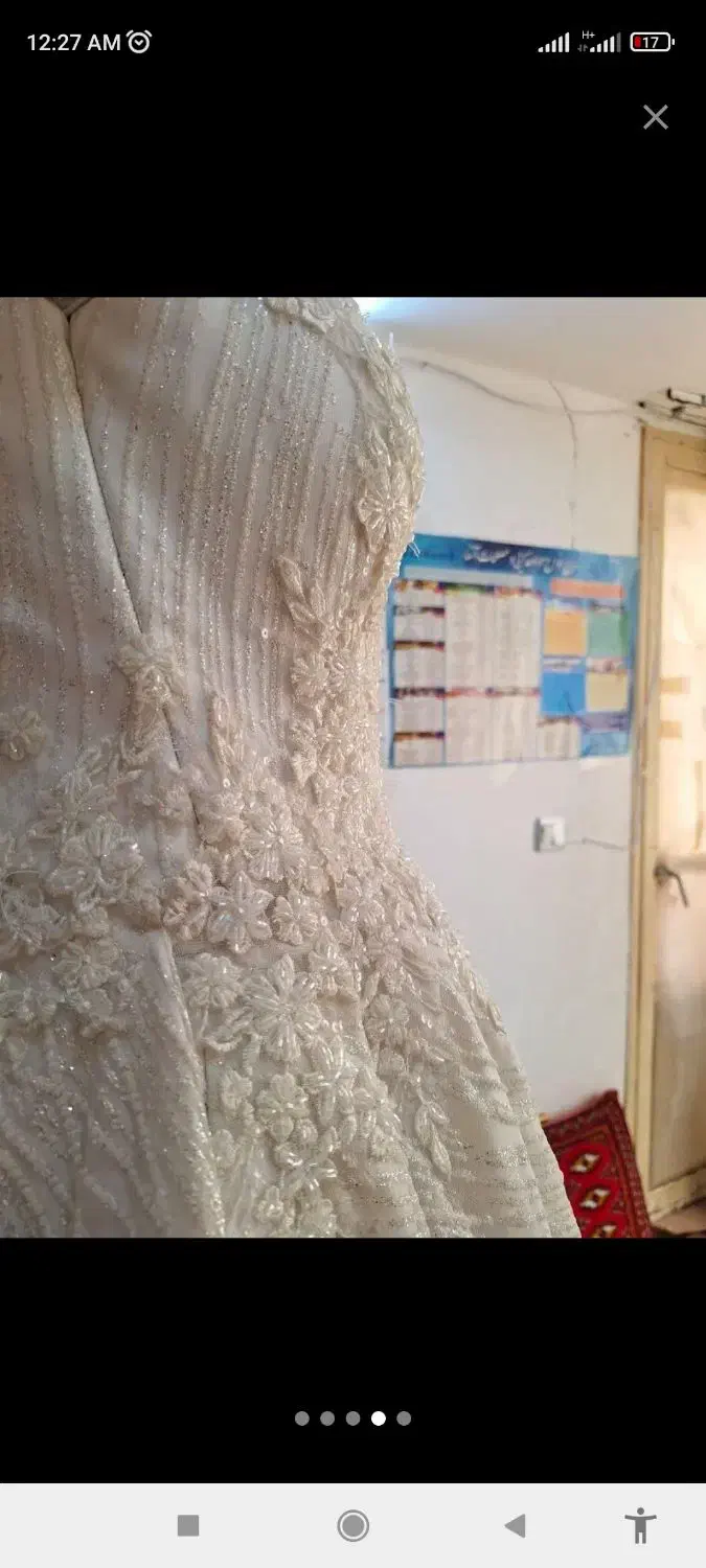 لباس عروس فری سایز کرایه یا فروش|لباس|خمین, |دیوار
