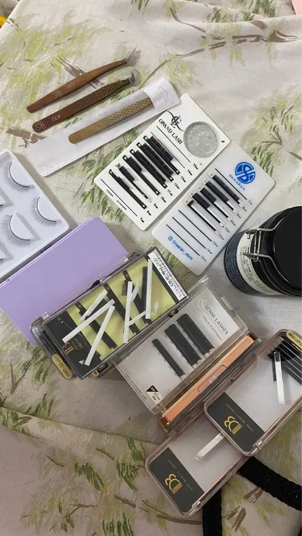 لوازم اکستنشن مژه و میکروبلیدینگ و فیبروز ابرو|آرایشی، بهداشتی، درمانی|رشت, پارک شهر|دیوار