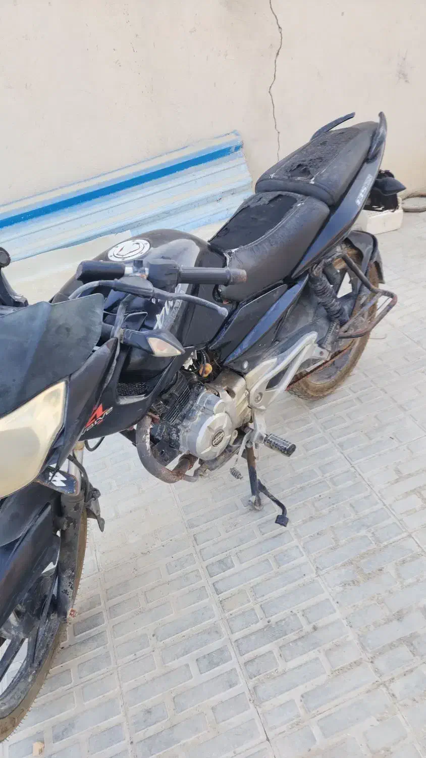 باجاج ۱۳۵ جاسک ۹۱|موتورسیکلت|بندرعباس, |دیوار