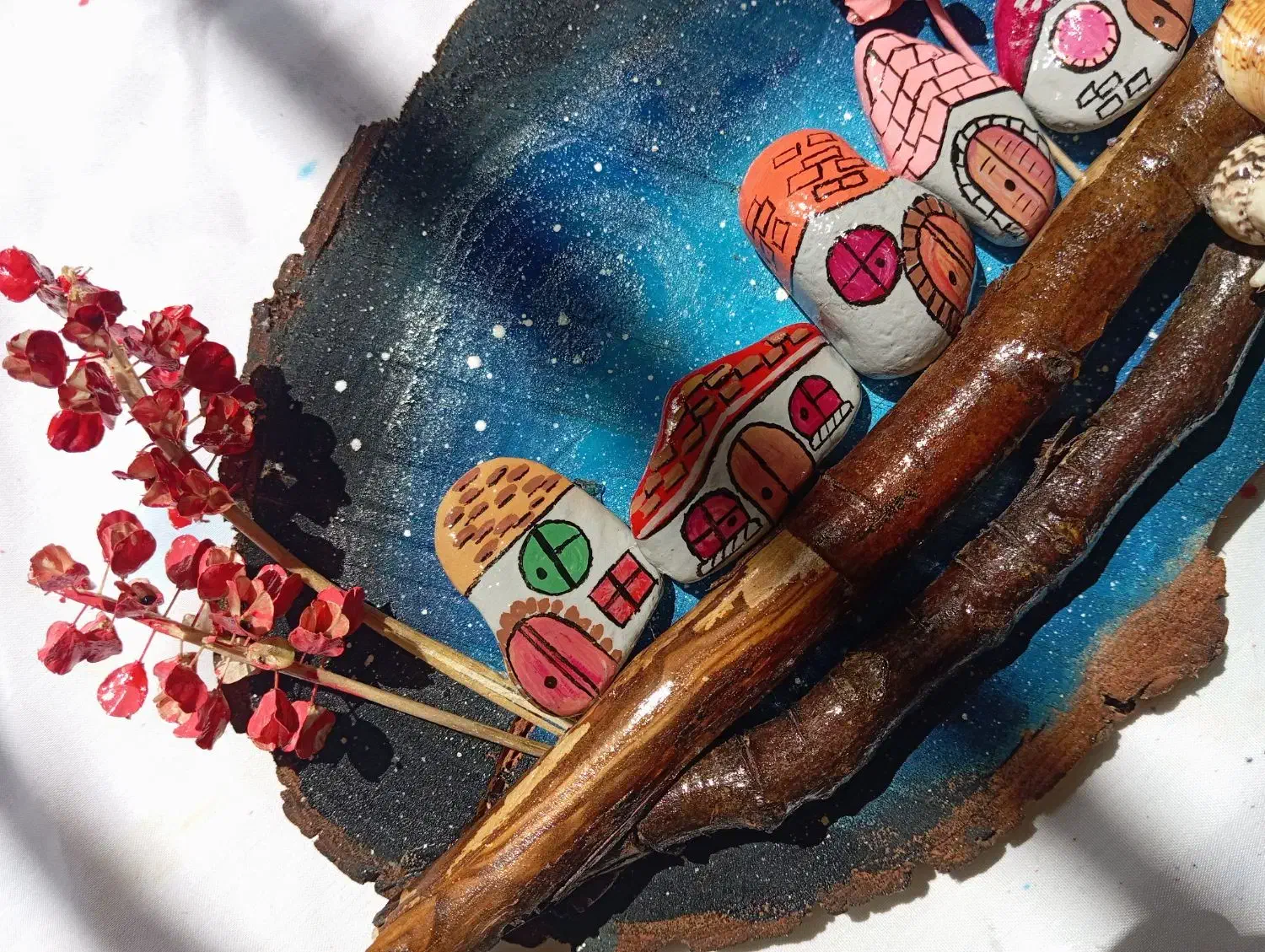 تابلووجاکلیدی سنگ وچوب|تابلو، نقاشی، عکس|بابا حیدر, |دیوار