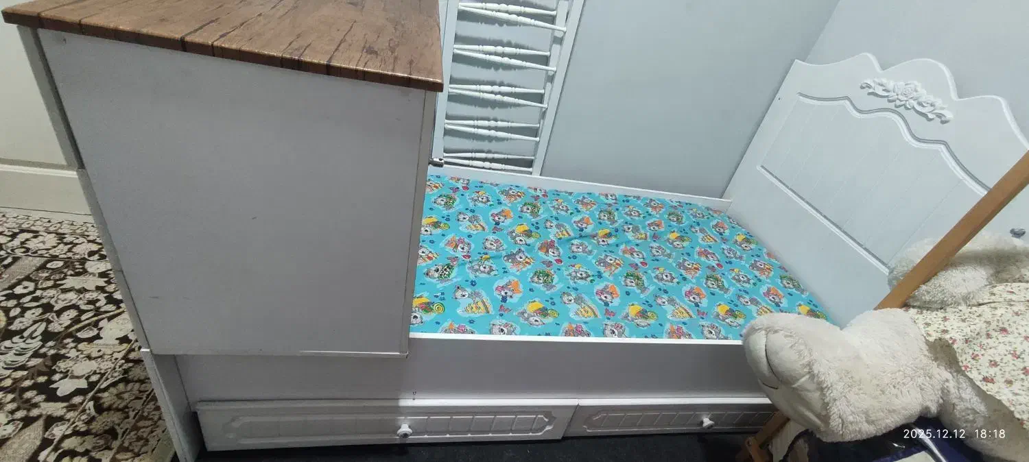 تخت کودک و نوجوان|تخت و سرویس خواب|شهریار, اسد‌آباد|دیوار