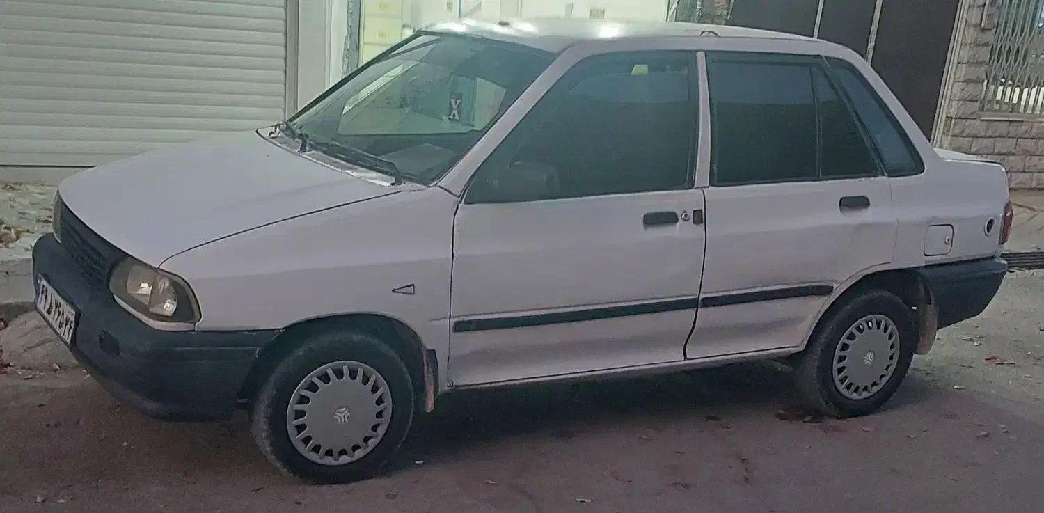 پراید سفید 85 دوگانه دست|خودرو سواری و وانت|یاسوج, |دیوار