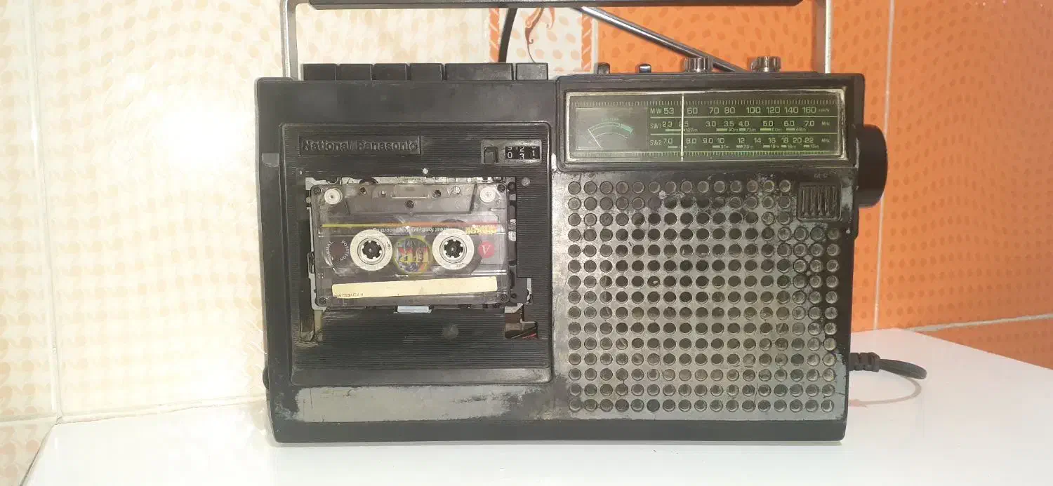 رادیو و ضبط ارتشی National Panasonic|سیستم صوتی خانگی|بندرعباس, |دیوار