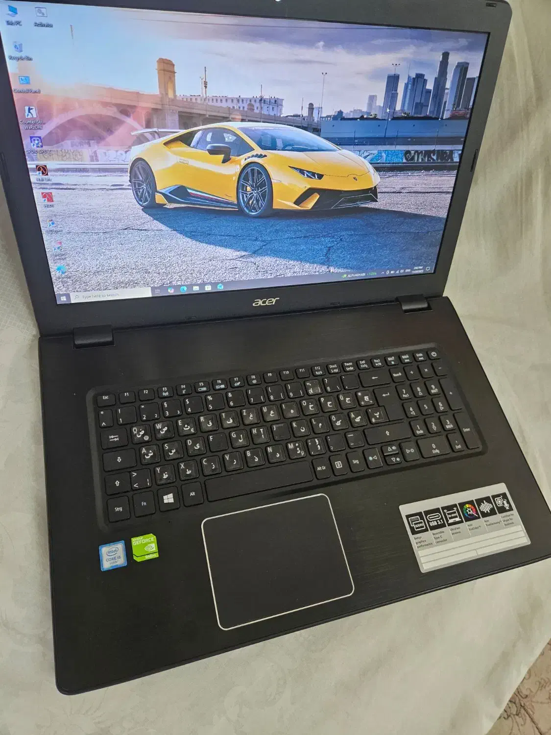 ایسر سری E5 گرافیک ۲ Geforce سایز ۱۷ اینچFHD|رایانه همراه|اصفهان, آهنگران|دیوار