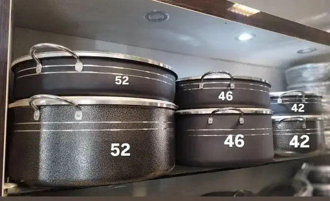 قابلمه تابه سایز بزرگ ۵۲.۴۶.۴۲|ظروف پخت‌وپز|تهران, شوش|دیوار