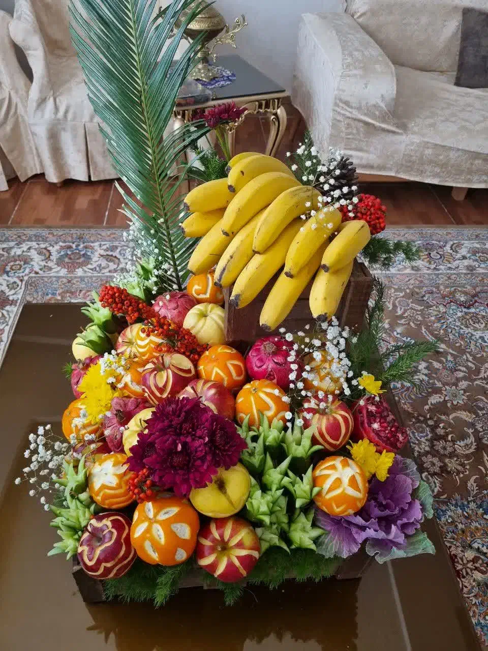 میوه ارایی وحکاکی هندوانه وکدو|خدمات پذیرایی، مراسم|اصفهان, برزان|دیوار