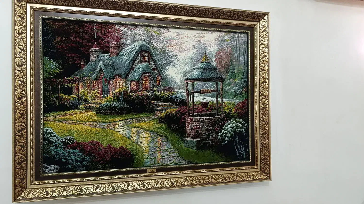 تعدادی قاب عکس فرش و پلی استر|تابلو فرش|اهواز, شهرک نفت|دیوار