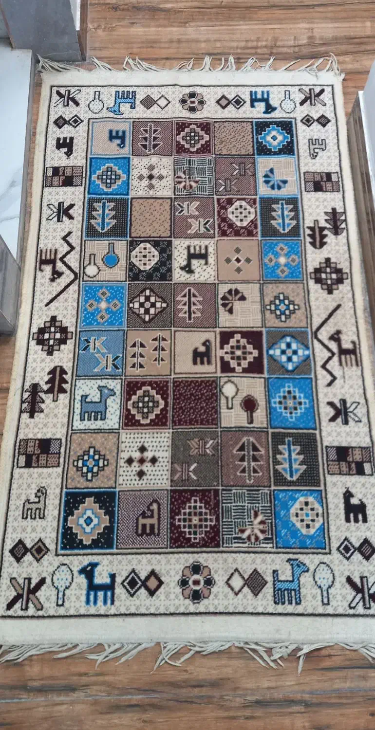 ۲ عدد قالیچه طرحدار|فرش|قوچان, |دیوار