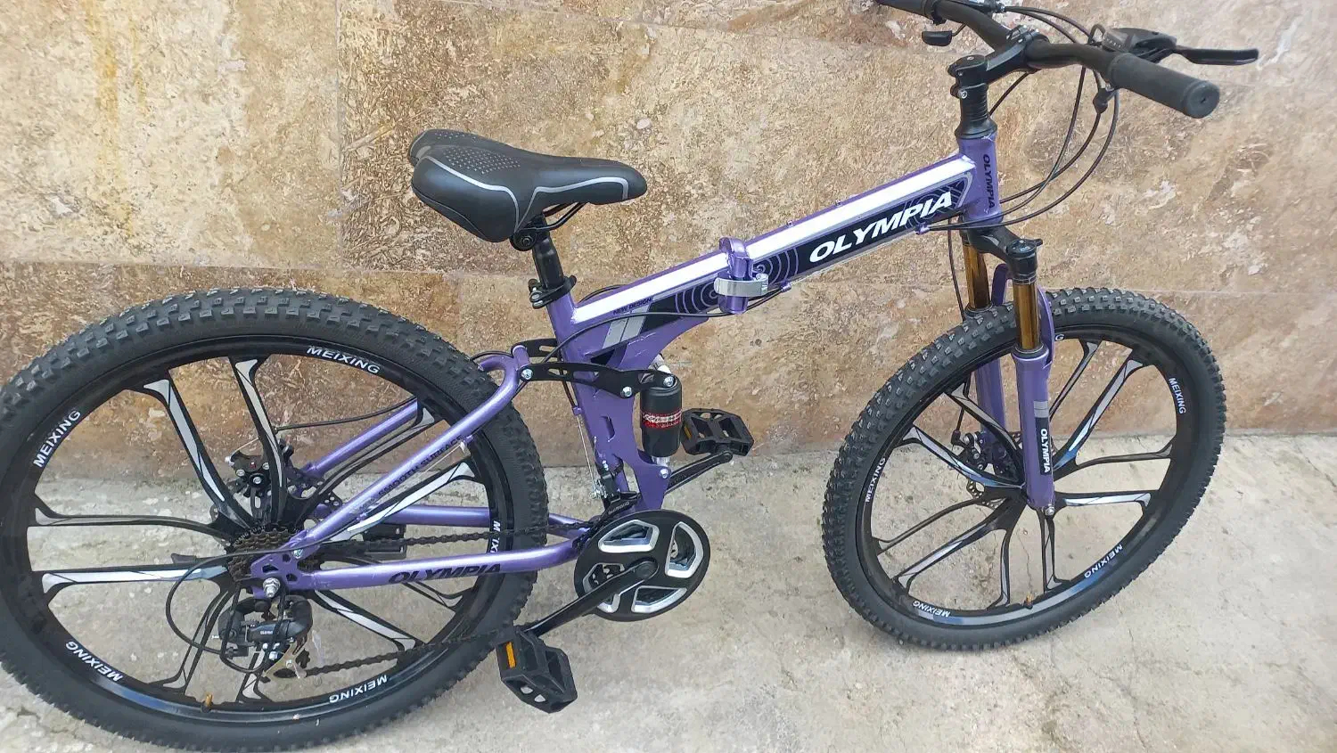 دوچرخه تاشو سایز ۲۶ رینگ اسپرت خارجی|دوچرخه، اسکیت، اسکوتر|رشت, پیرکلاچای|دیوار