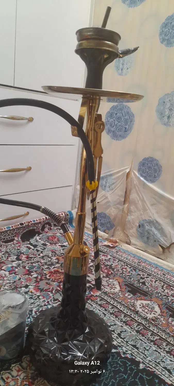 قلیان ترکی کرنو سوپاپ دار|صنایع دستی و سایر لوازم تزئینی|چناران, |دیوار