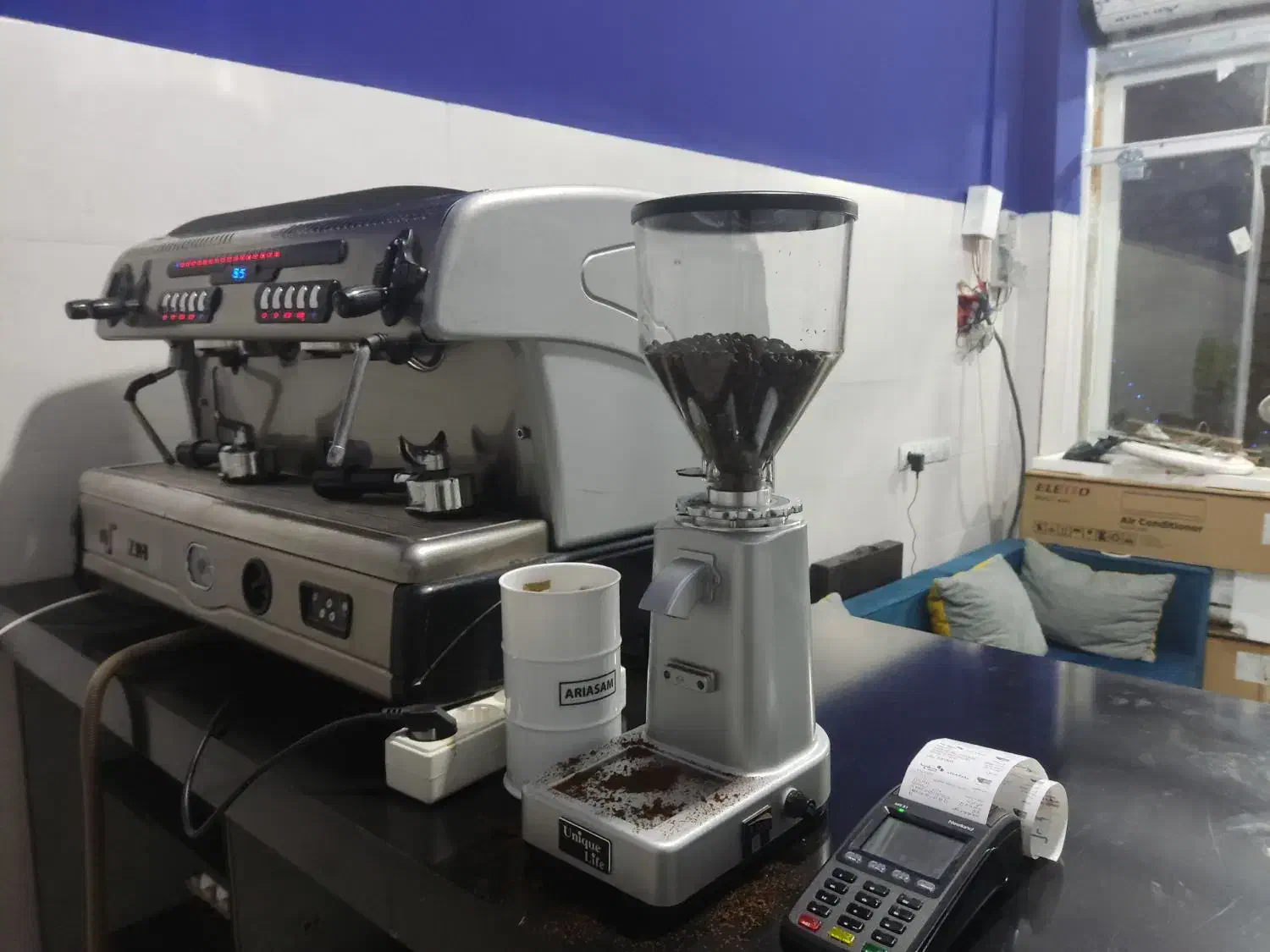 دستگاه اسپرسو صنعتی دو گروپ|کافیشاپ و رستوران|بم, |دیوار