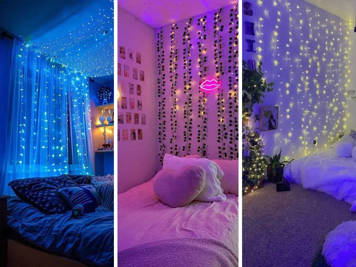 ریسه های رنگی|ریسه و چراغ تزئینی|ساوه, |دیوار