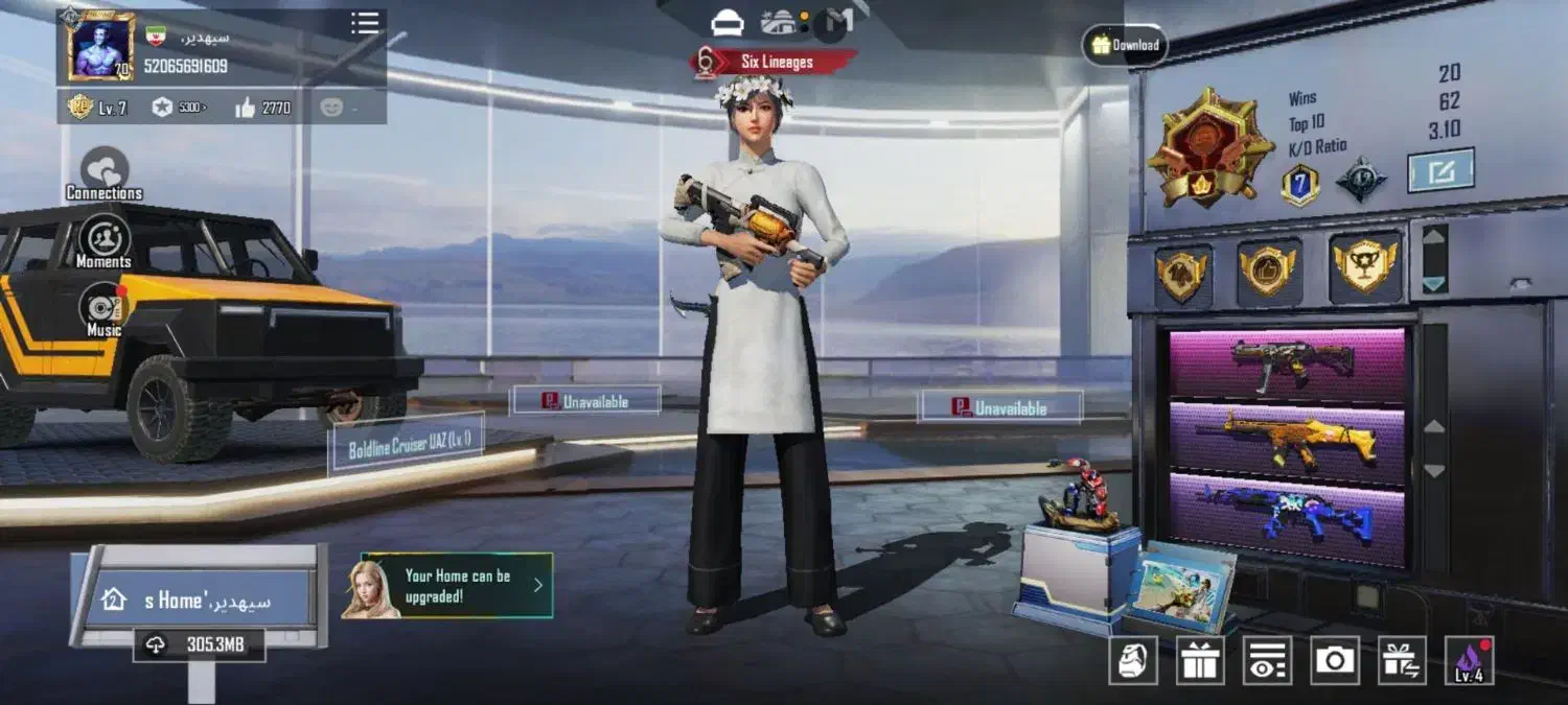 اکانت پابجی|کنسول، بازی ویدئویی و آنلاین|تبریز, |دیوار