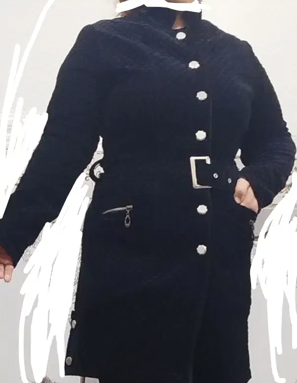 پالتو مخملی مشکی|لباس|بوشهر, |دیوار