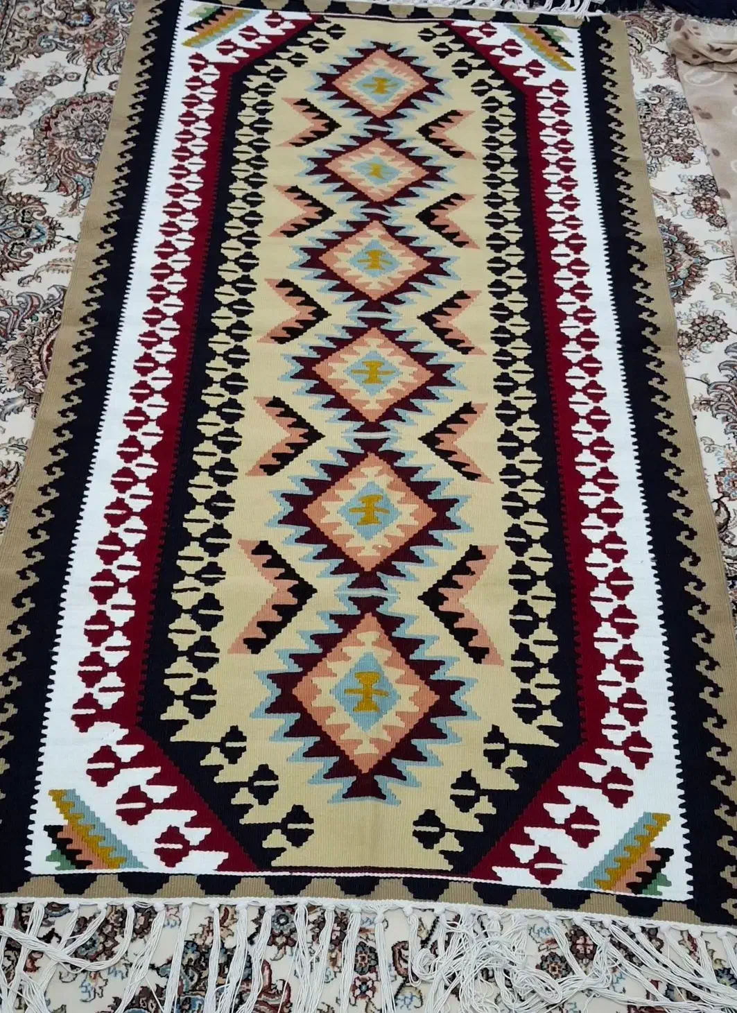 گلیم دستبافت|گلیم، جاجیم، گبه|کرج, بیلقان|دیوار