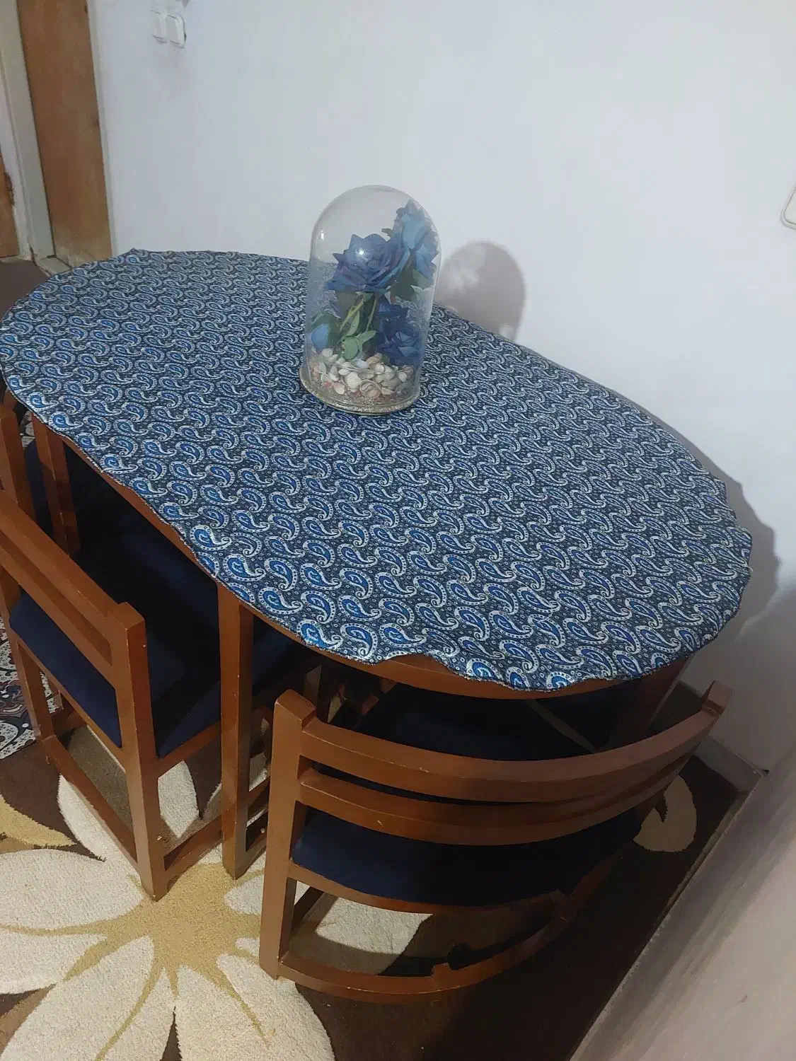 میزناهاری 6نفره خیلی کم استفاده شده|میز و صندلی غذاخوری|سمنان, |دیوار