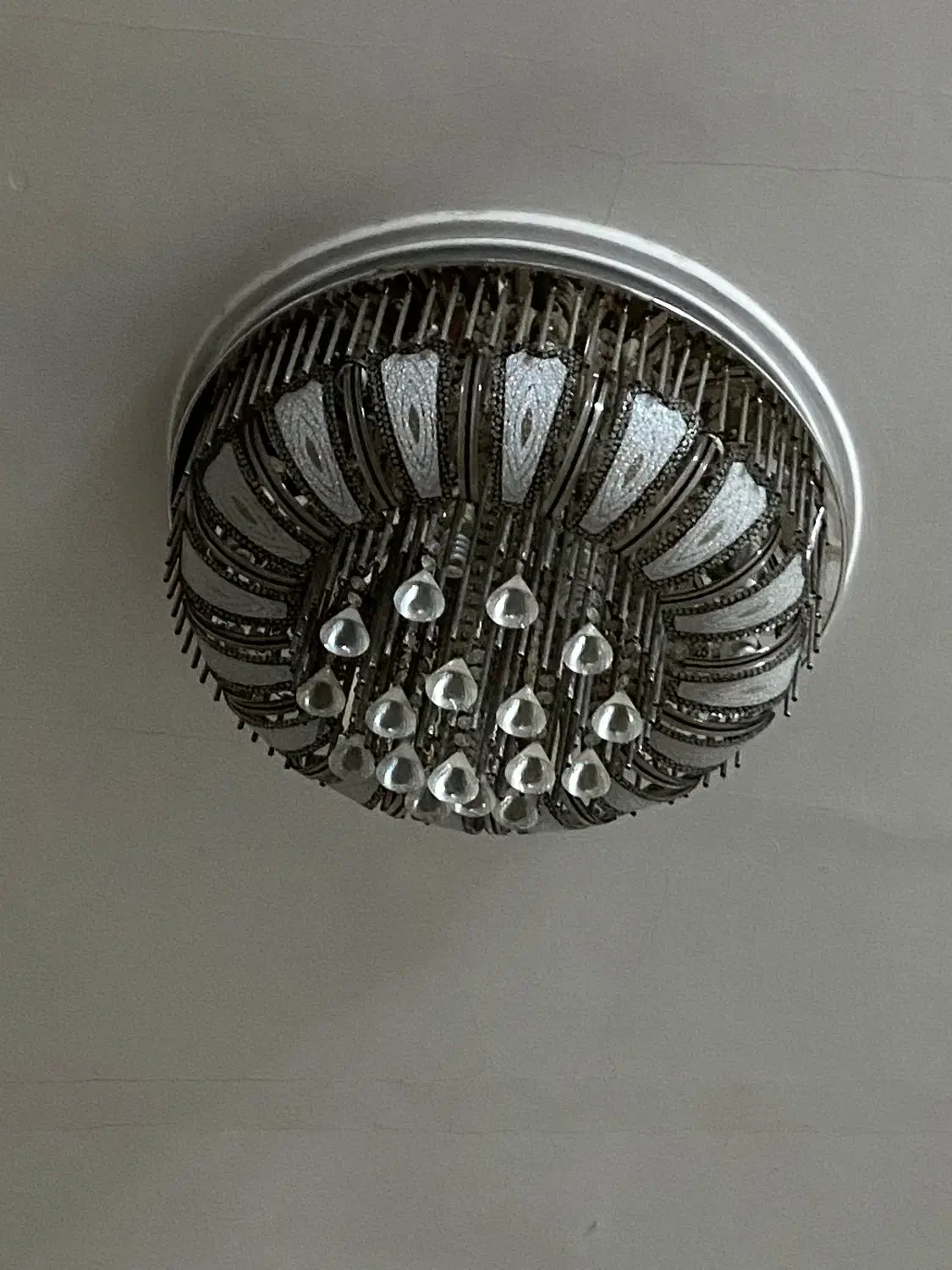 3 عدد لوستر کریستالی سالم|لوستر و چراغ آویز|تهران, خاوران|دیوار