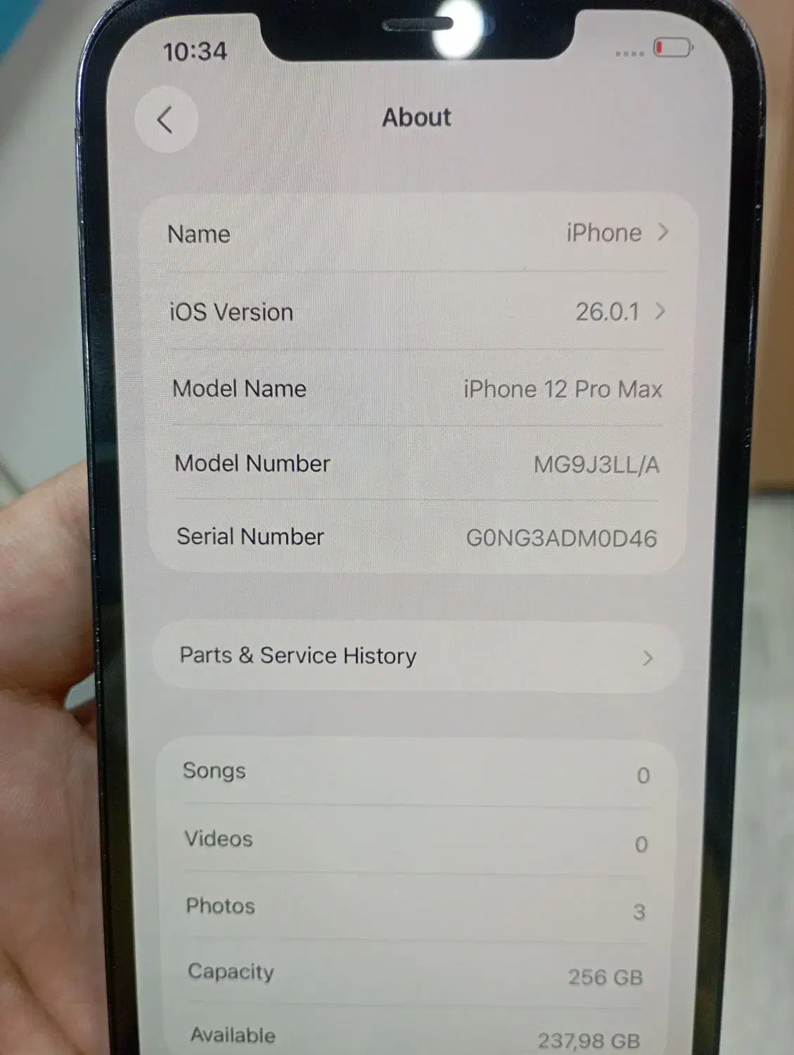 Iphone12promax 256g|موبایل|ارومیه, |دیوار