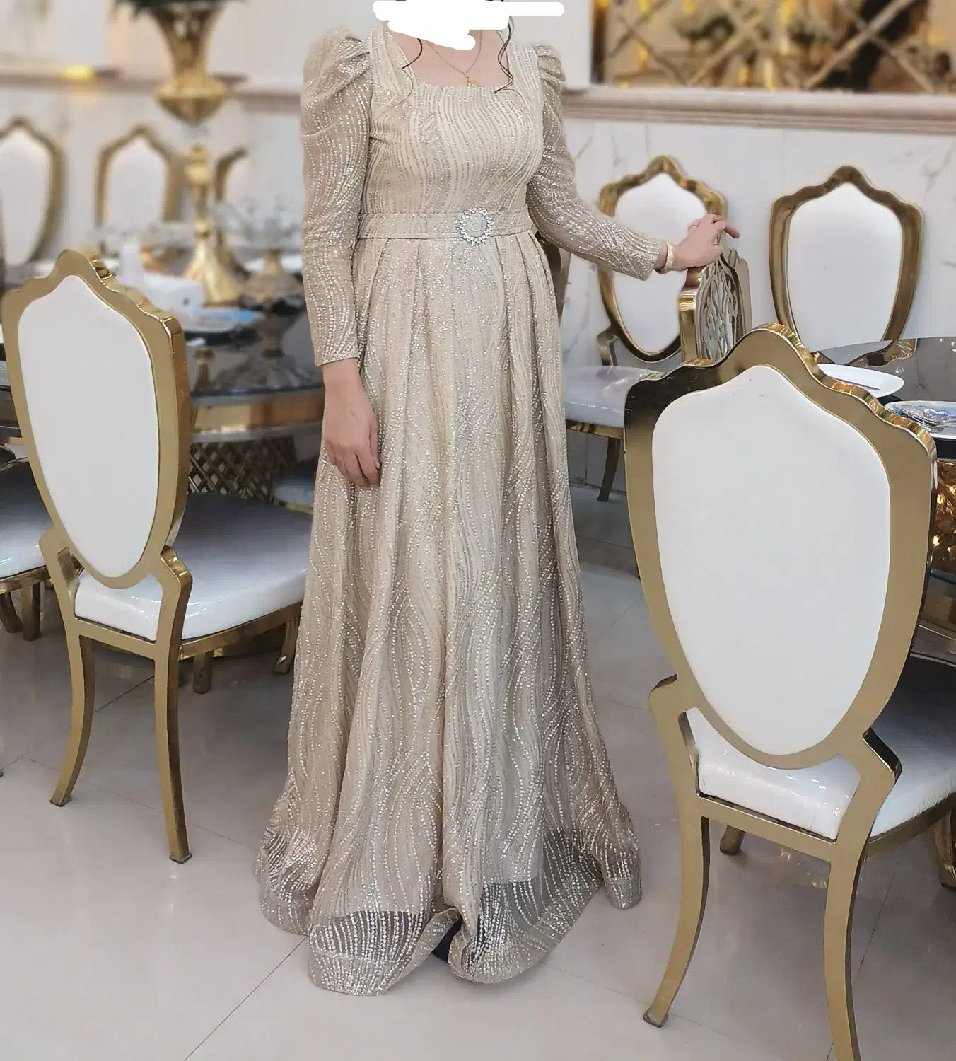 پیراهن مجلسی نونو فقط دوساعت پوشیده شده|لباس|رباطکریم, رباطکریم|دیوار