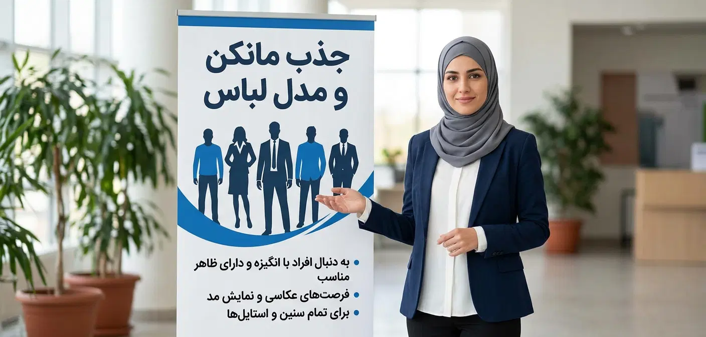 جذب مدلینگ و مدل و مانکن خانم جهت عکاسی|استخدام هنری و رسانه|تهران, هاشمآباد|دیوار