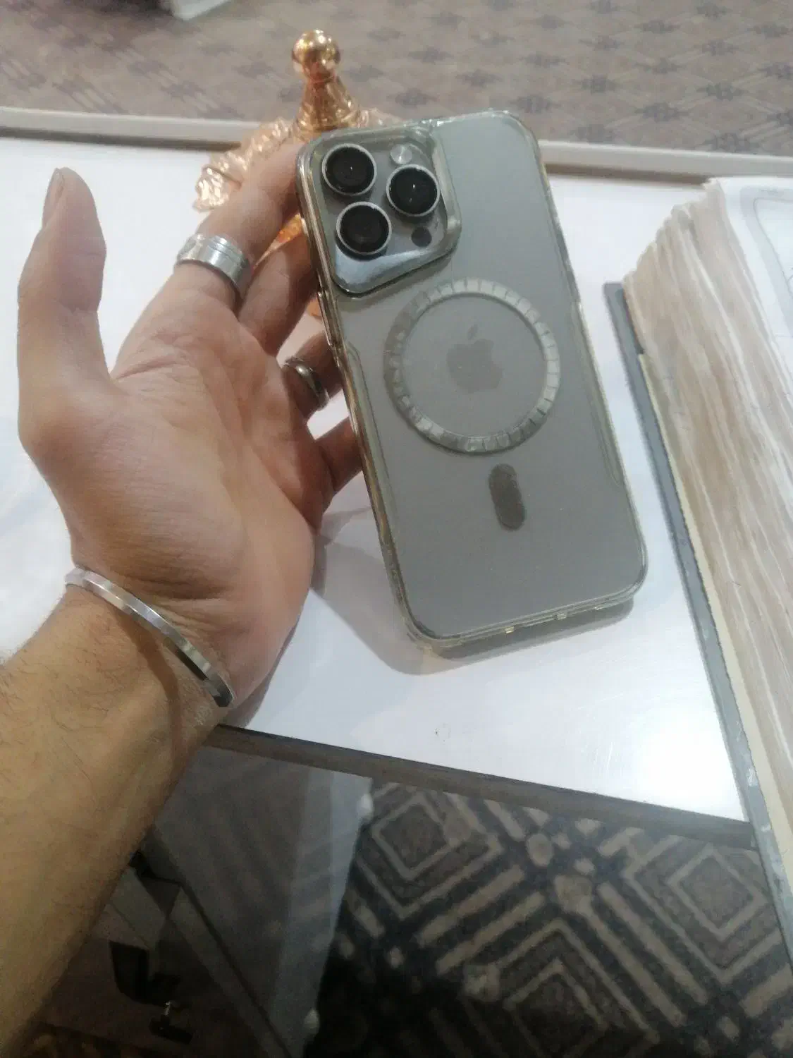 ایفون 15 پرومکس سیم کارت روش نرفته|موبایل|بانه, |دیوار