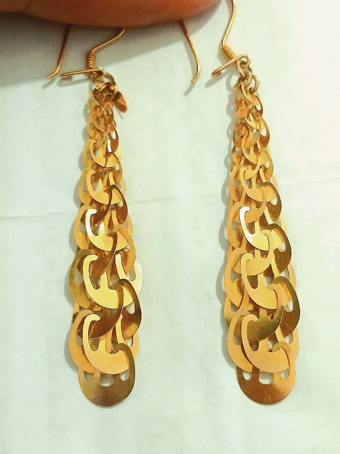 گوشواره طلا نو|جواهرات|دورود, |دیوار