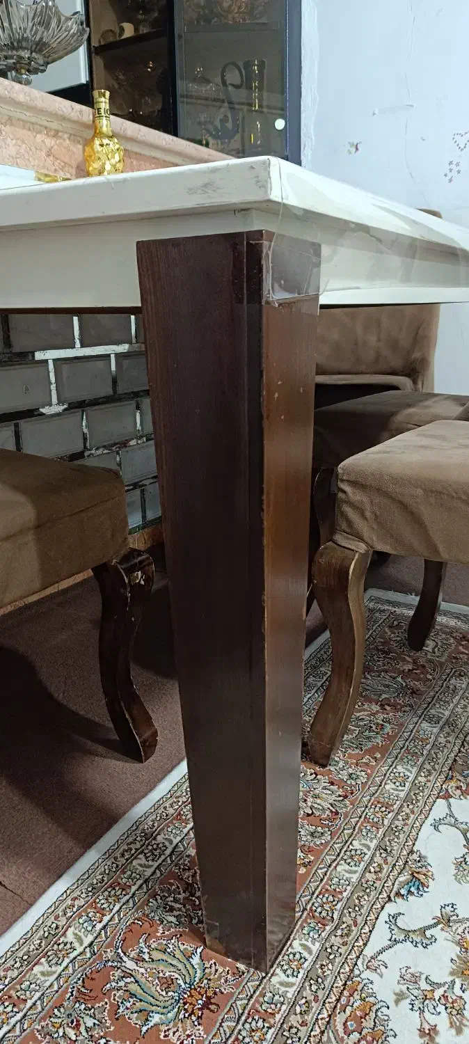 میز نهارخوری|میز و صندلی غذاخوری|روانسر, |دیوار