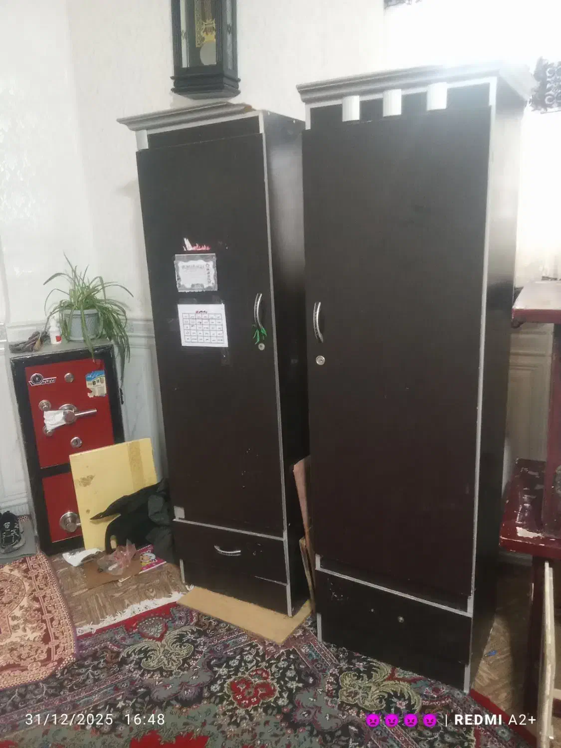 فروشی|جاکفشی، کمد، دراور|فیرورق, |دیوار