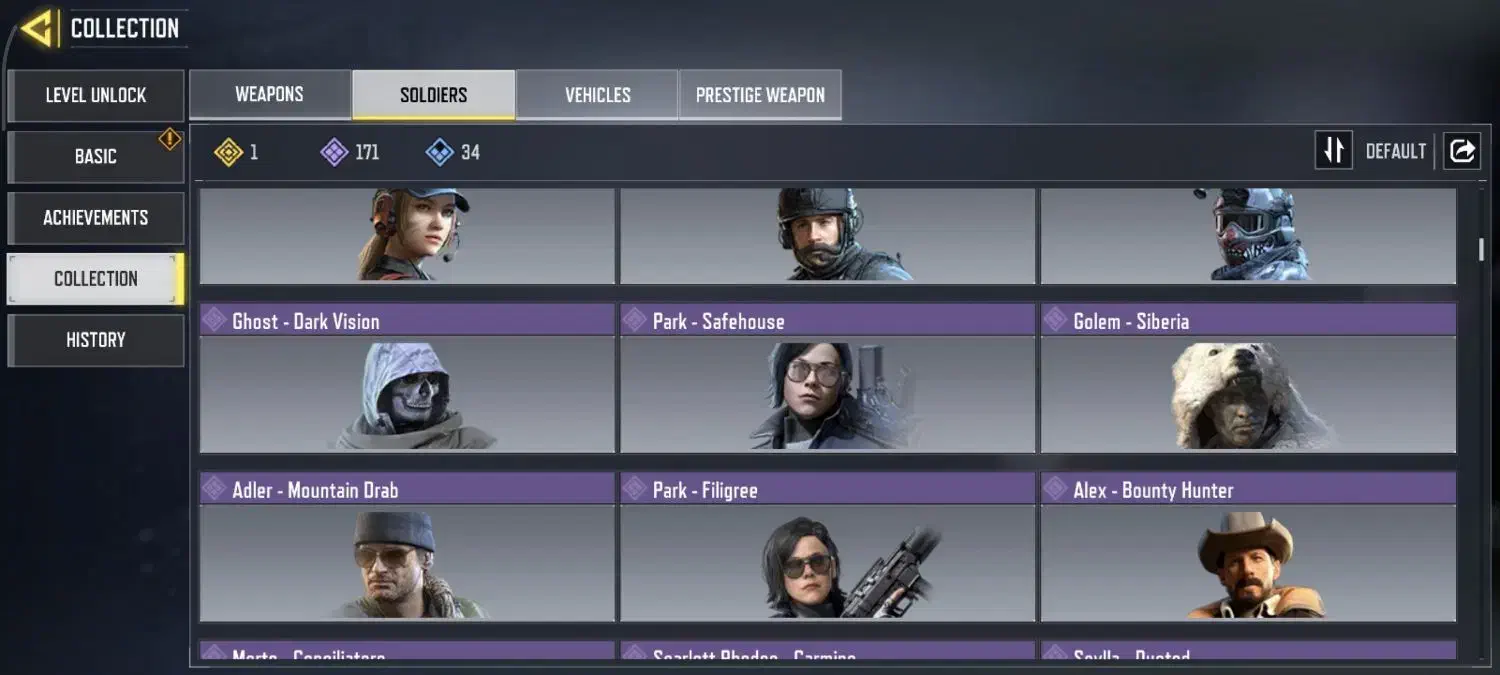 اکانت کالاف|کنسول، بازی ویدئویی و آنلاین|تهران, مدائن|دیوار