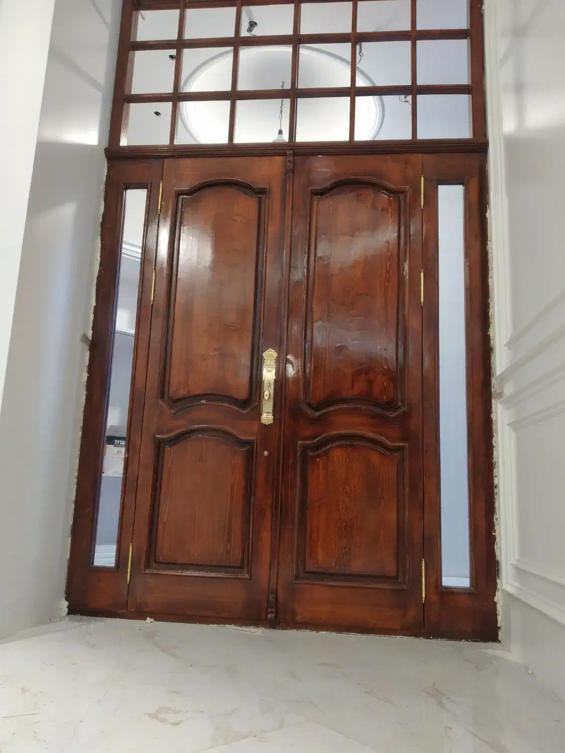 درب پنجره چوبی راش گردو|مصالح و تجهیزات ساختمان|تبریز, |دیوار