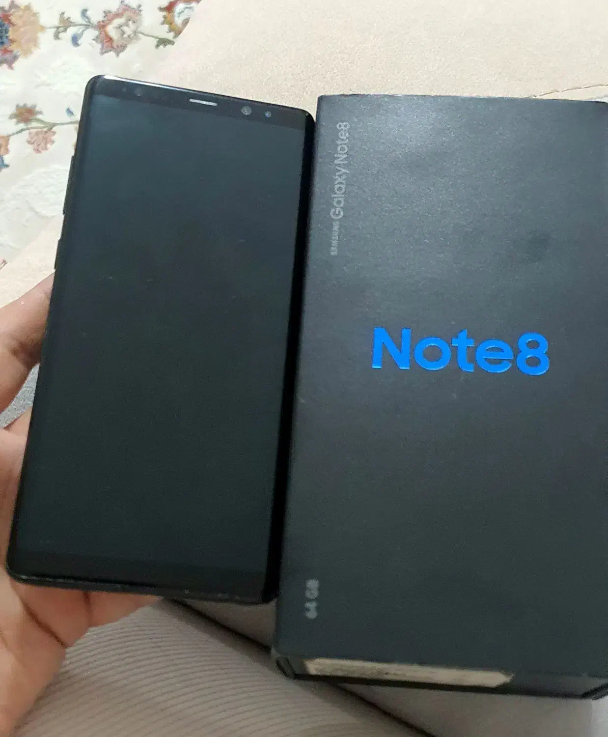 نوت ۸ سامسونگ با کارتن ۶۴ گیگ رم ۶|موبایل|همدان, |دیوار