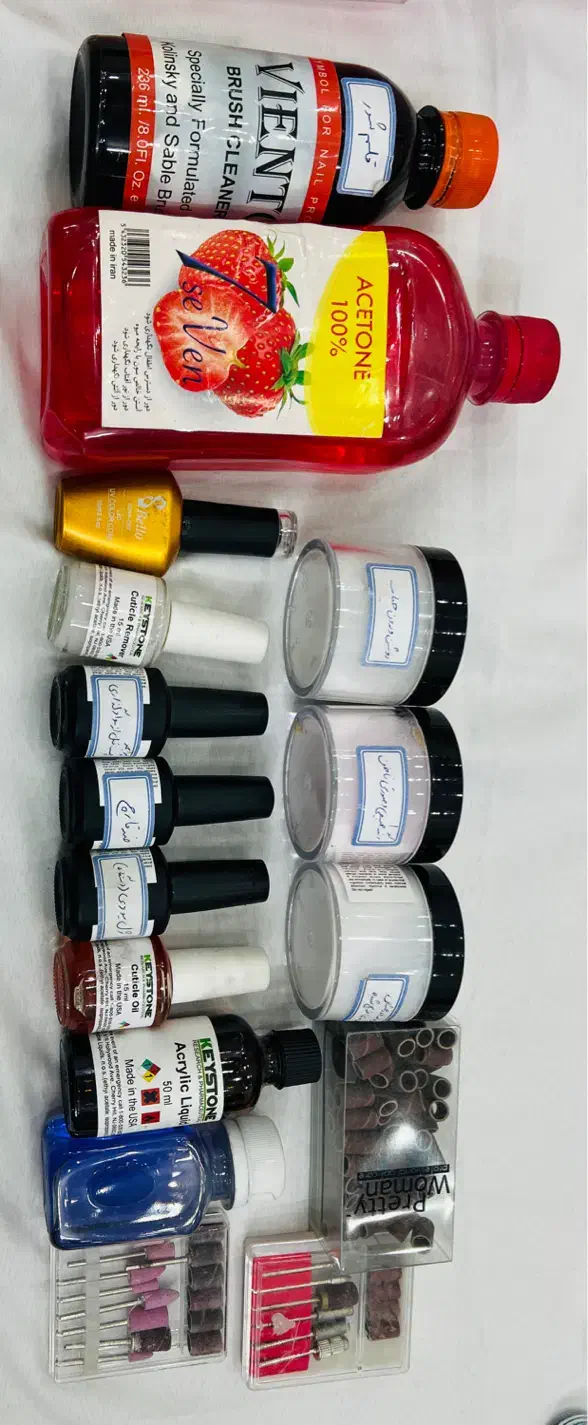 وسایل کامل کاشت ناخن پلمپ|آرایشی، بهداشتی، درمانی|صدرا-فارس, فاز ۱|دیوار