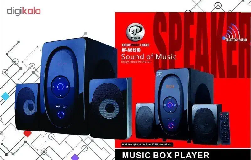 اسپیکر ایکس پی-پروداکت مدل AC121B|سیستم صوتی خانگی|خرمدره, |دیوار