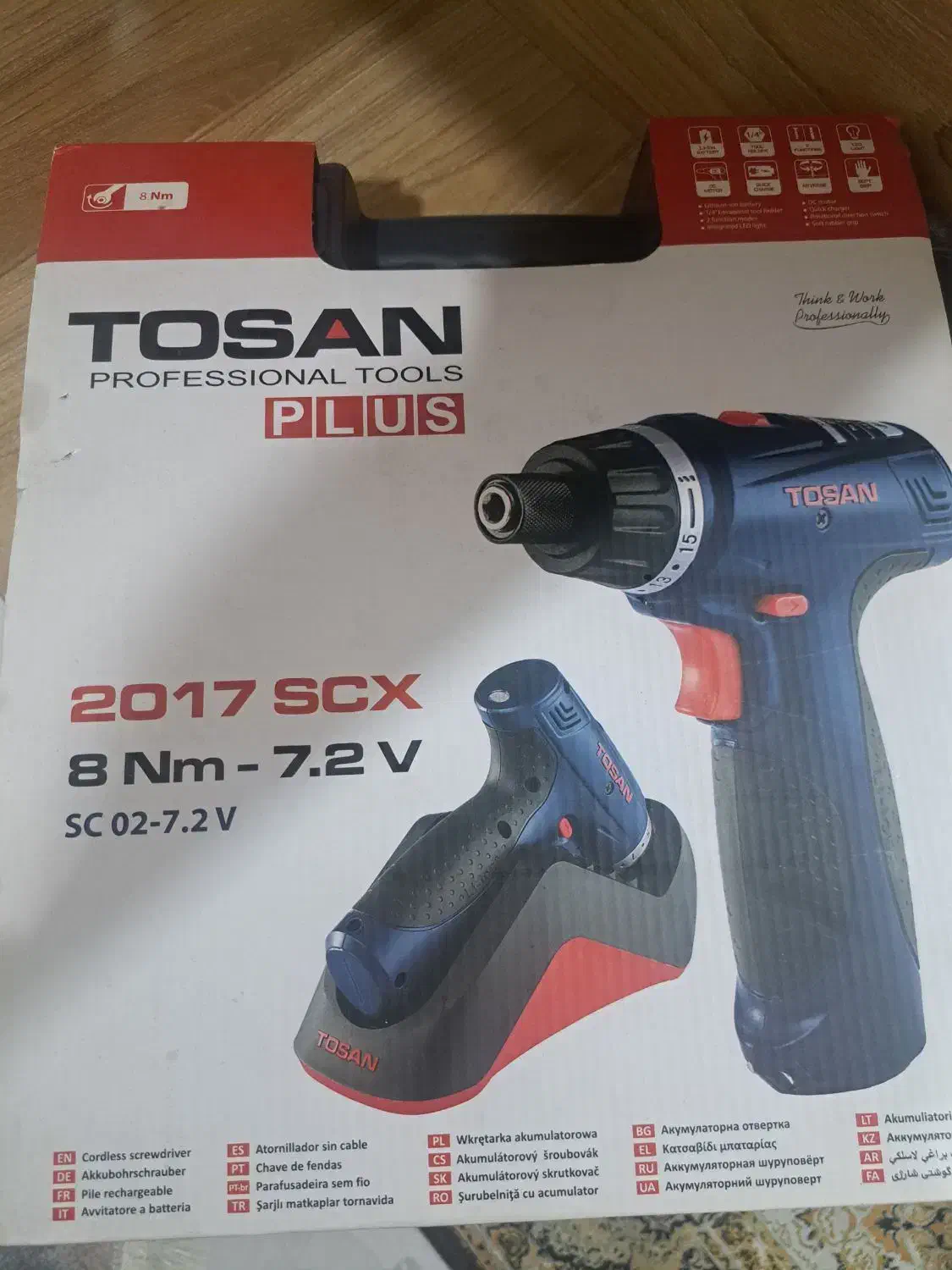 دریل شارژی TOSAN|ابزارآلات|باقرشهر, |دیوار