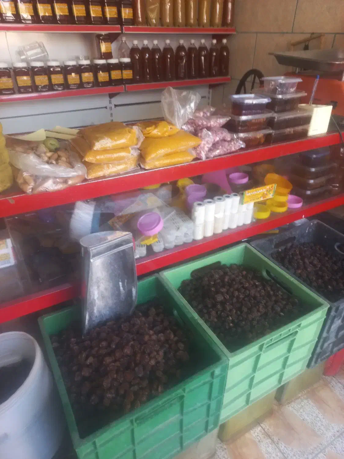 فروش عسل طبیعی وسرکه سیب ابغوره الوچه خشک|خوردنی و آشامیدنی|شهرکرد, |دیوار