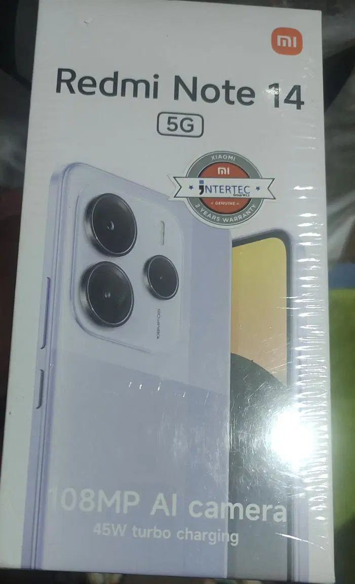 شیائومی نوت14 حافظه 256GB و رم8 نت 5G|موبایل|شیراز, زند|دیوار