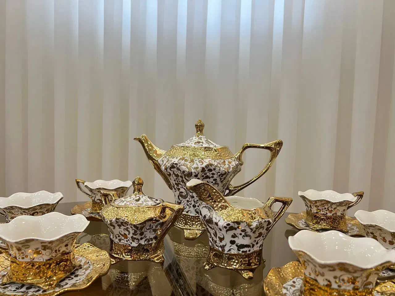 قهوه خوری خارجی ۱۷ تیکه|سرویس روتختی|تبریز, |دیوار