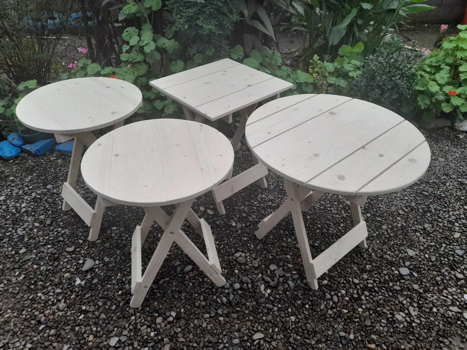 میز و صندلی تاشو چوبی|میز و صندلی غذاخوری|لولمان, |دیوار