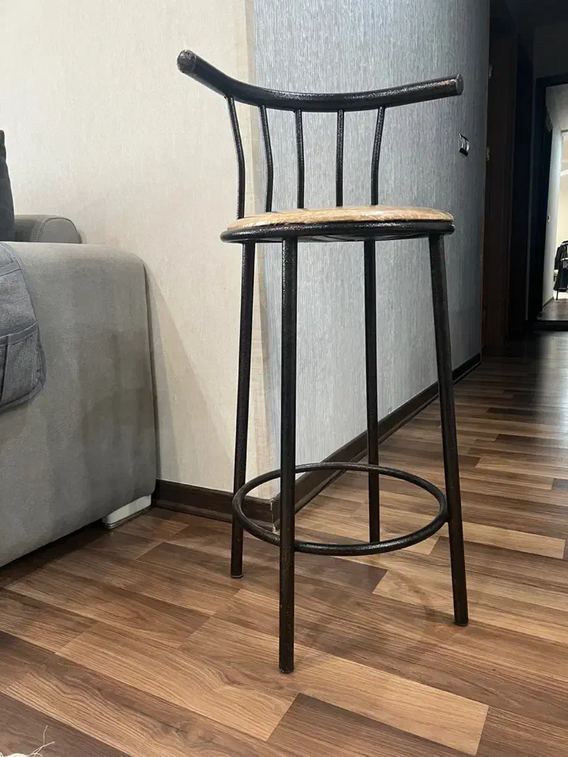 صندلی پایه بلند فلزی|صندلی و نیمکت|گنبد کاووس, |دیوار