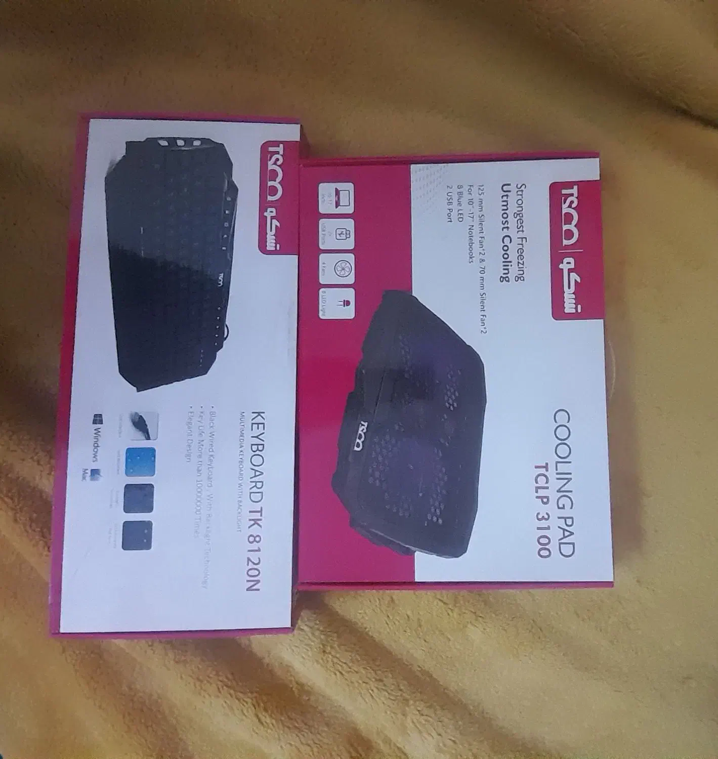 کول پد قوی و کیبورد|قطعات و لوازم جانبی رایانه|شیراز, تحویلی|دیوار