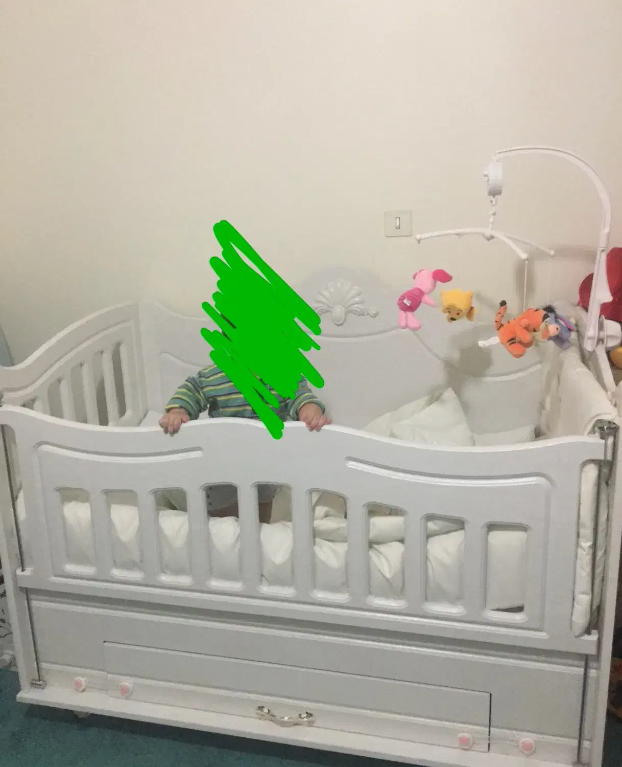 تخت و کمد ویترینی کودک|تخت و سرویس خواب|تهران, حکمت|دیوار