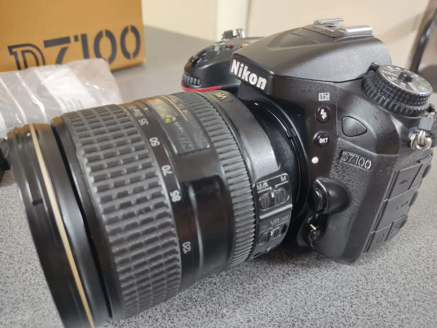 d7100  24-120|دوربین عکاسی و فیلمبرداری|مشهد, گوهرشاد|دیوار