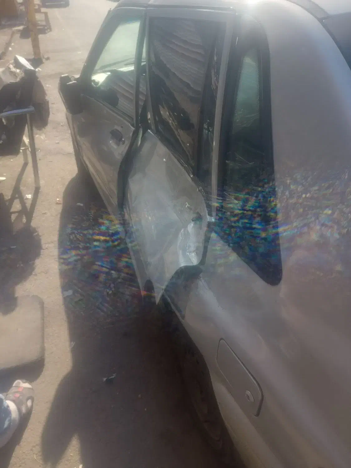 پرایدا۴۱نقره ای|خودرو سواری و وانت|تبریز, |دیوار