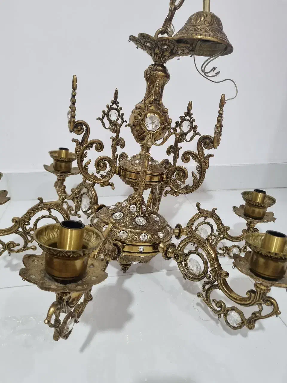 لوستر|لوستر و چراغ آویز|خوی, |دیوار